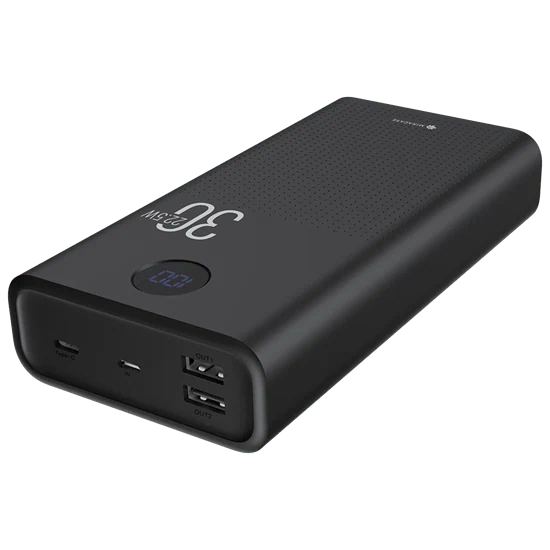 סוללה ניידת איכותית דגם MPB30PD22.5W בצבע שחור מבית MIRACASE