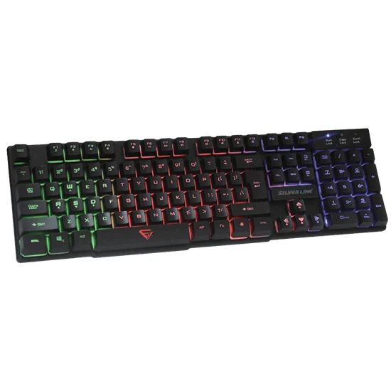 מקלדת גיימינג מבית SILVER LINE דגם GKB-209